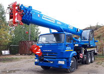 Заказ крана автомобильного Клинцы КС 55713-1К-4 Автокран Клинцы КС 55713-1К-4 аренда в Бресте и Брестской области по низким ценам
