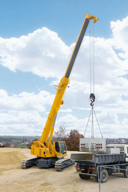 Заказ гусеничного крана Liebherr LTR 1060 в Бресте Аренда гусеничного крана Liebherr LTR 1060 в Бресте по низким ценам