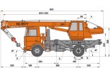 Услуги крана автомобильного Ивановец КС 3577 в Бресте