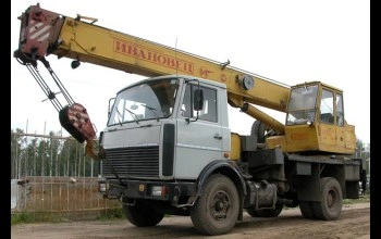 Услуги по аренде крана автомобильного Ивановец КС 3577 в Бресте и Брестской области по низким ценам