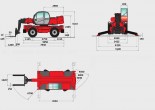 Аренда погрузчика телескопического Manitou MRT 2540 в Бресте