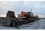 Услуги по аренде грузовых седельных тягачей с полуприцепами площадками (тралов) Merсedes-Benz в Бресте и Брестской области по низким ценам