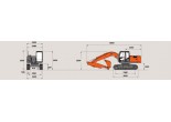 Аренда гусеничного экскаватора HITACHI ZX160L в Бресте
