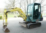 Услуги по аренде мини-экскаватора Yanmar B22-2 в Бресте и Брестской области по низким ценам