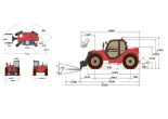 Аренда погрузчика телескопического MANITOU MLT 735 в Бресте