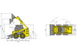 Заказ мини-погрузчика Komatsu SK 714 в Бресте