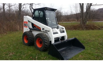 Услуги по аренде мини-погрузчика Bobcat 863 в Бресте и Брестской области по низким ценам