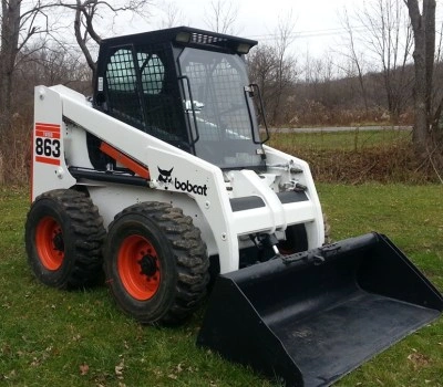 Услуги по аренде мини-погрузчика Bobcat 863 в Бресте и Брестской области по низким ценам