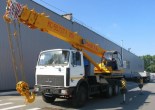 Услуги по аренде автокрана Машека КС 55727-1 в Бресте и Брестской области по низким ценам
