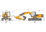 Аренда гусеничного экскаватора JCB JS220LC в Бресте