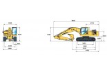 Аренда гусеничного экскаватора Komatsu PC210LC-8 в Бресте