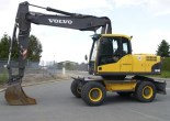Услуги по аренде колесного экскаватора Volvo EW180C в Бресте и Брестской области по низким ценам