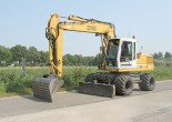 Услуги по аренде колесного экскаватора Liebherr A 316 Litronic в Бресте и Брестской области по низким ценам