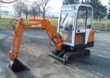 Услуги по аренде мини экскаватора Pel-Job EB12.4 в Бресте и Брестской области по низким ценам