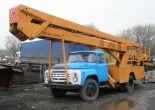 Услуги по аренде автовышки АГП-22 на базе ЗиЛ 130 в Бресте и Брестской области по низким ценам