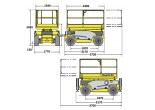 Аренда ножничного подъемника Haulotte Compact 10DX в Бресте