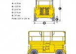 Аренда ножничного подъемника Haulotte Compact 12SX в Бресте