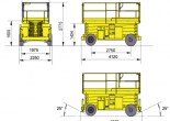 Аренда ножничного подъемника Haulotte H15SDX в Бресте