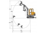 Заказать мини-экскаватор Volvo EC25 в Бресте