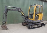 Услуги по аренде мини-экскаватора Volvo EC25 в Бресте и Брестской области по низким ценам