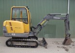 Аренда мини-экскаватора Volvo EC25 в Бресте