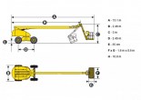 Заказ телескопического подъемника Haulotte H25TPX по низким ценам