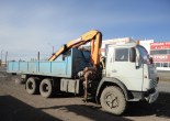 Услуги по аренде грузового автомобиля с манипулятором КАМАЗ 53212 в Бресте и Брестской области по низким ценам