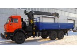 Услуги по аренде грузового автомобиля с манипулятором КАМАЗ 4300 в Бресте и Брестской области по низким ценам