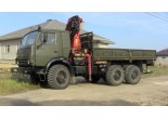 Услуги по аренде грузового автомобиля с манипулятором КАМАЗ 4310 в Бресте и Брестской области по низким ценам