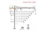 Заказ башенного крана POTAIN MC235B в Бресте