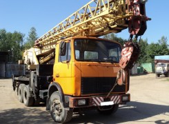 Автокран Ивановец КС 55717-A аренда в Бресте и Брестской области по низким ценам