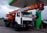 Услуги по аренде автокрана Клинцы КС 35719-5-02 в Бресте и Брестской области по низким ценам