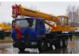 Услуги по аренде автокрана Ивановец КС 45717A-1 в Бресте и Брестской области по низким ценам