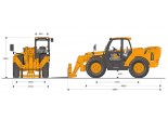 Услуга погрузчика телескопического JCB 535-125 по низким ценам