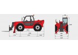 Аренда погрузчика телескопического Manitou MT 1235 S Turbo в Бресте