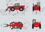 Аренда погрузчика телескопического Manitou MTL 1435 SL в Бресте 