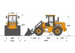 Аренда погрузчика фронтального JCB WLS 416 HT в Бресте по низким ценам
