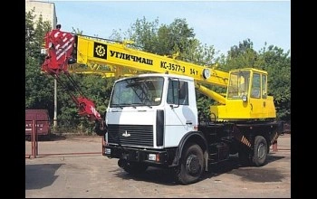 Услуги по аренде автокрана Угличмаш КС 3577-3 в Бресте и Брестской области по низким ценам