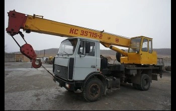 Услуги по аренде автокрана Ивановец КС 35715-2 в Бресте и Брестской области по низким ценам