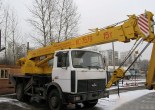 Услуги по аренде автокрана Машека КС 3579А-4-02 в Бресте и Брестской области по низким ценам