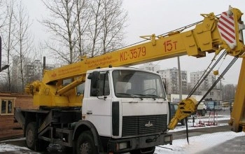 Услуги по аренде автокрана Машека КС 3579А-4-02 в Бресте и Брестской области по низким ценам