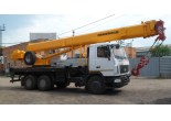 Услуги по аренде автокрана Ивановец КС 45717A-1Р в Бресте и Брестской области по низким ценам