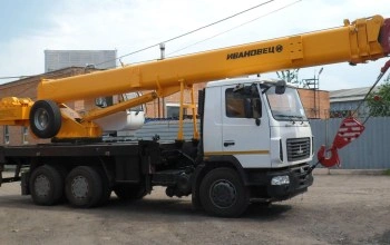 Услуги по аренде автокрана Ивановец КС 45717A-1Р  в Бресте и Брестской области по низким ценам
