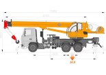 Услуги автокрана Клинцы КС 55713-6К-4 в Бресте
