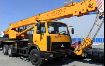 Услуги по аренде автокрана Машека КС 55727-7 в Бресте и Брестской области по низким ценам