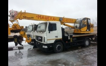 Услуги по аренде автокрана Машека КС-45729-4-02 в Бресте и Брестской области по низким ценам