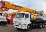 Услуги по аренде автокрана Ивановец КС 45717К-1Р в Бресте и Брестской области по низким ценам