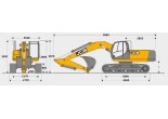 Аренда гусеничного экскаватора JCB JS210L в Бресте