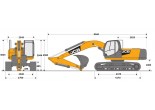 Аренда гусеничного экскаватора JCB JS220SC в Бресте