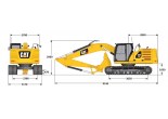 Аренда гусеничного экскаватора Caterpillar CAT 320 в Бресте